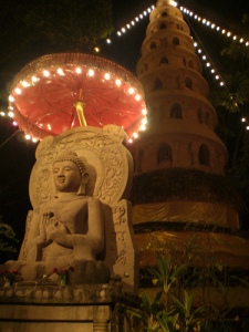 The Stupa on Buddha Day